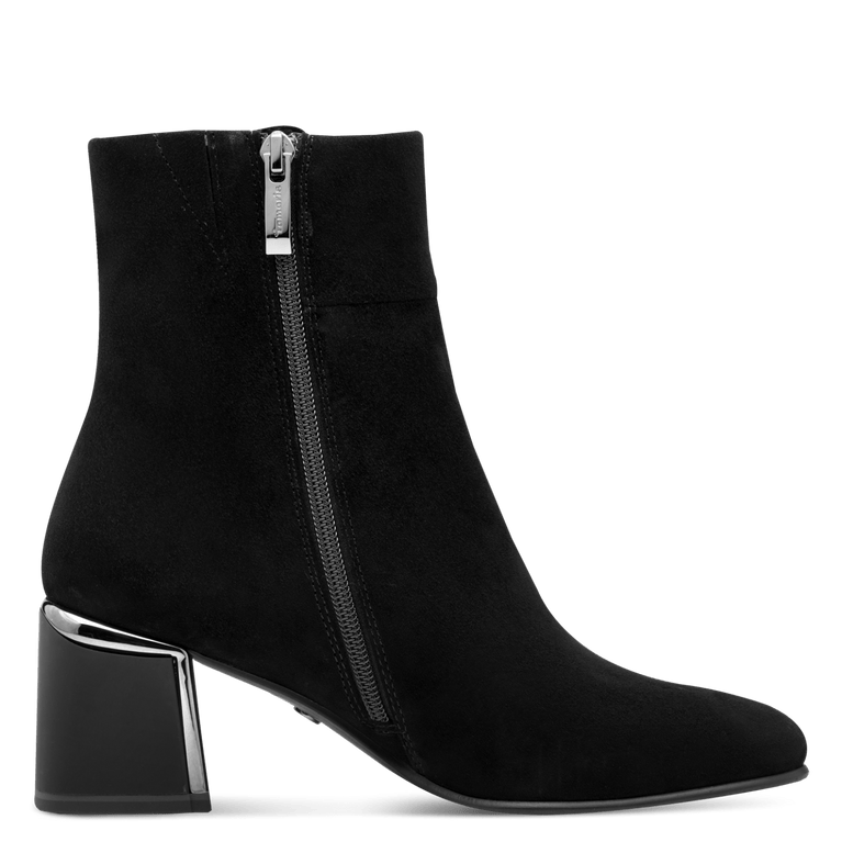 Tamaris tronchetto donna camoscio nero