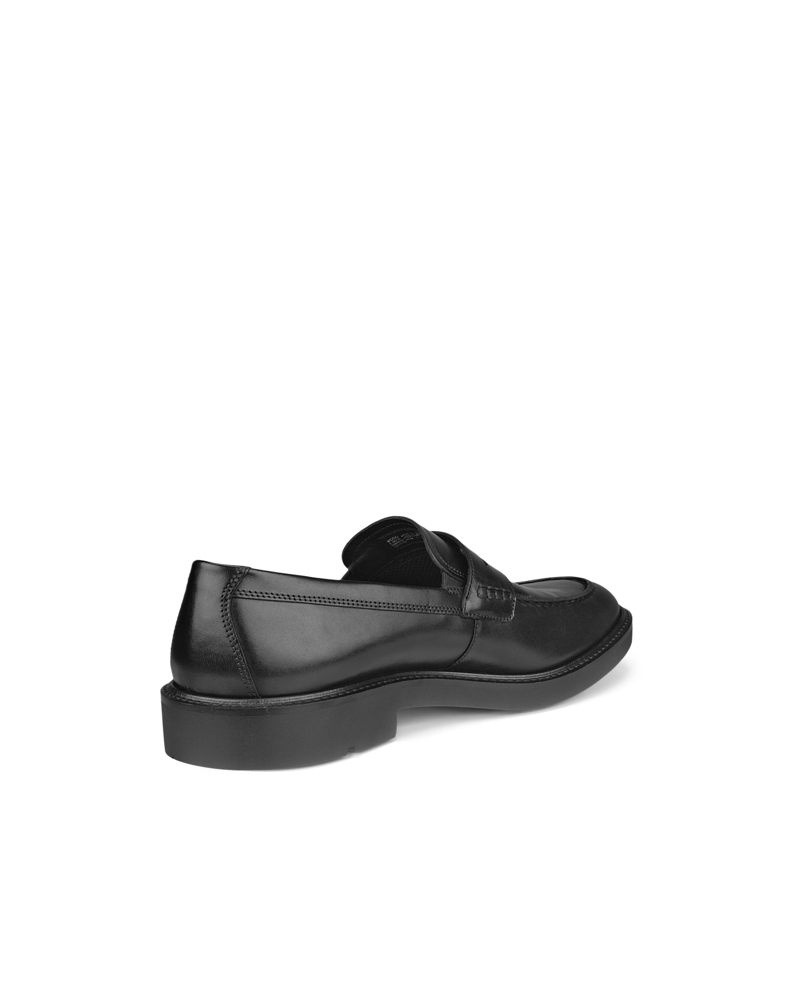 Ecco mocassino uomo pelle nera Metropole London