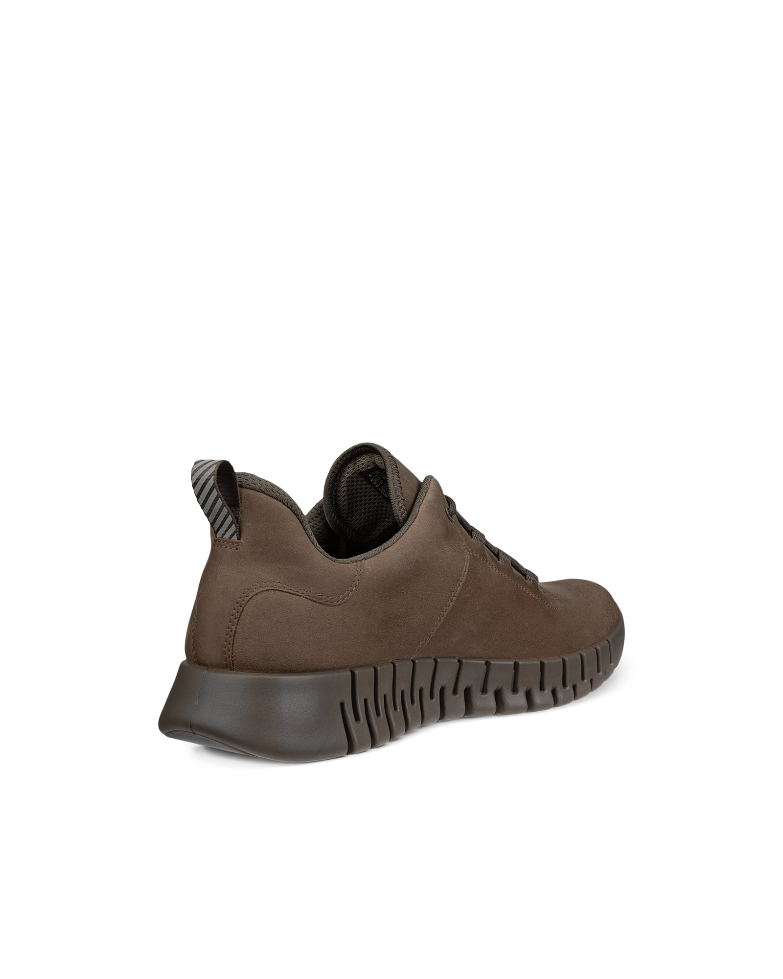 Ecco sneaker impermeabili gore-tex grigia camoscio ingrassato