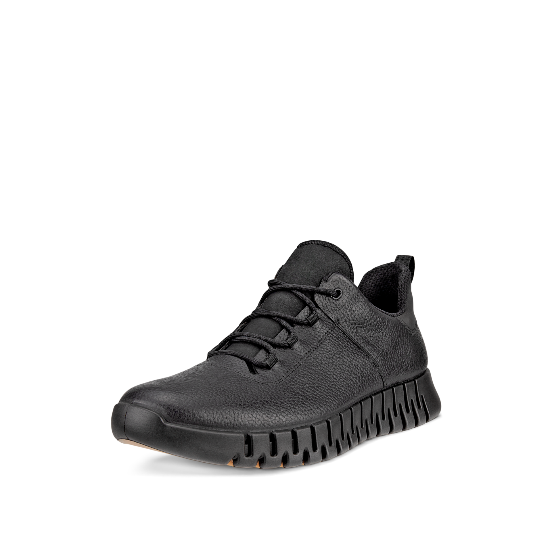 Ecco sneaker uomo impermeabile pelle nera gore- Tex