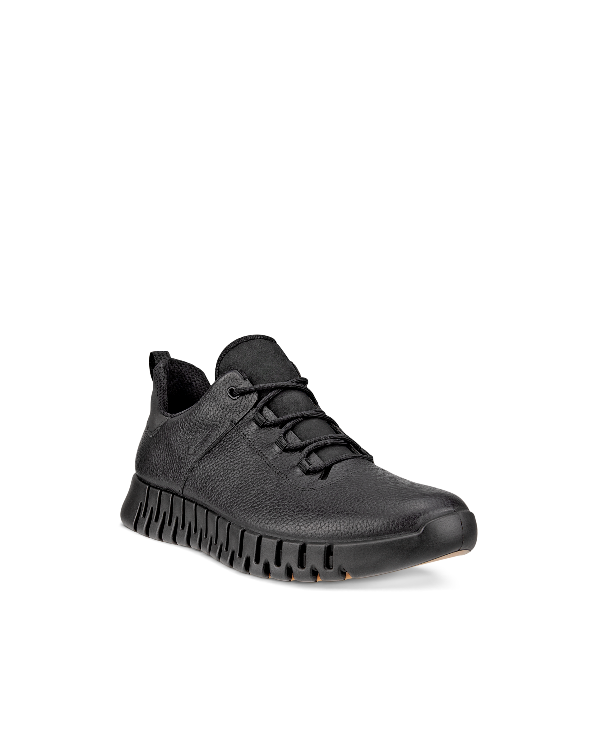 Ecco sneaker uomo impermeabile pelle nera gore- Tex