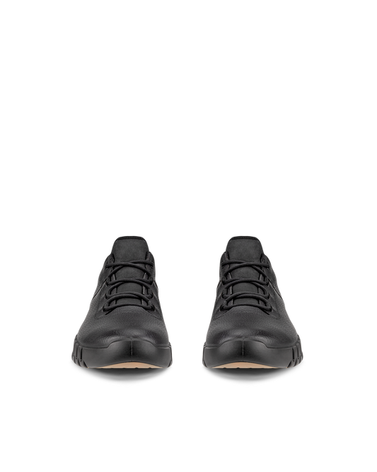 Ecco sneaker uomo impermeabile pelle nera gore- Tex