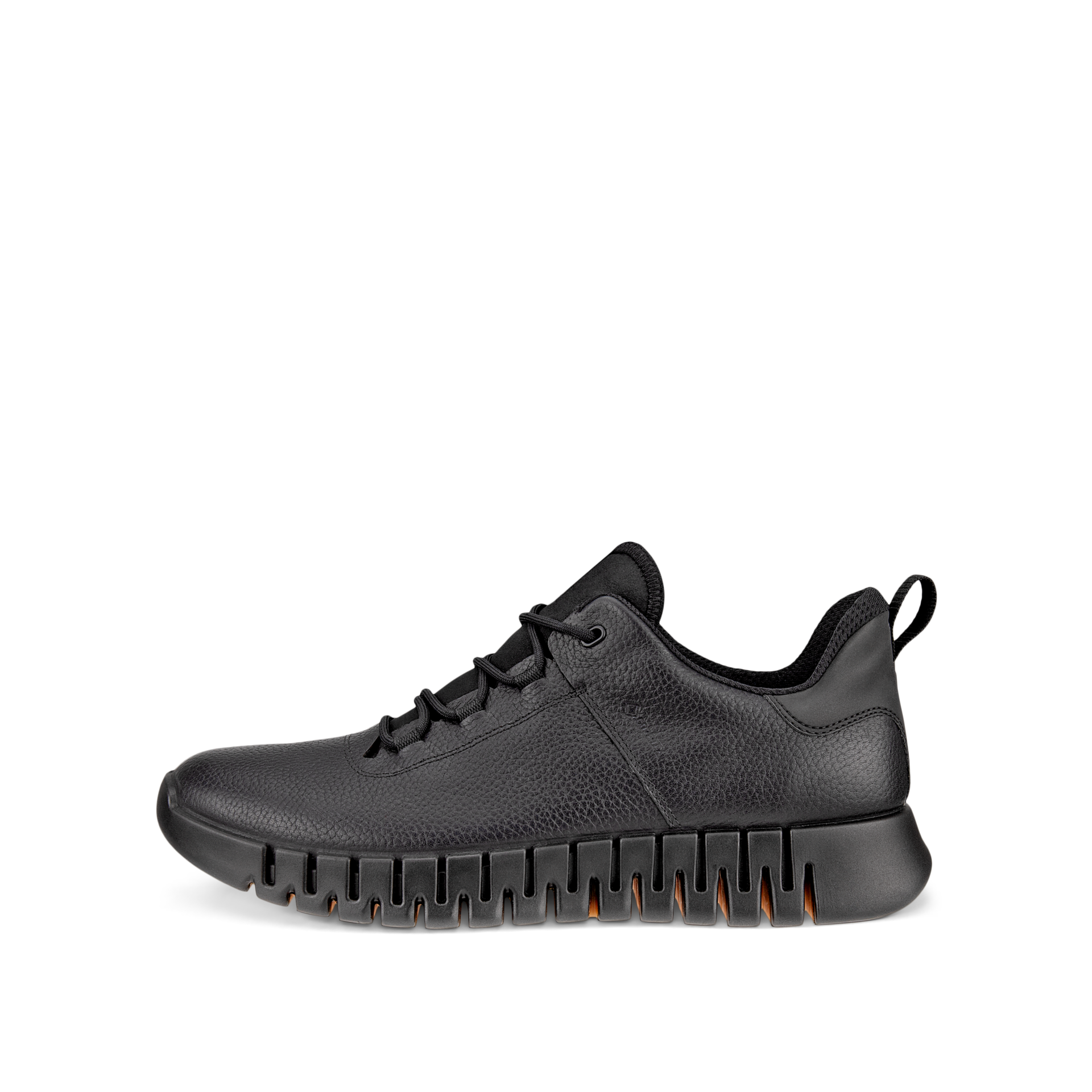 Ecco sneaker impermeabili gore-tex pelle nera