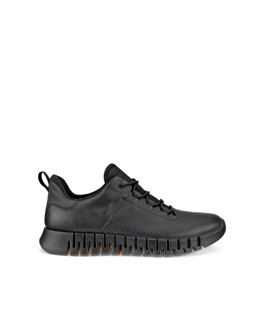 Ecco sneaker impermeabili gore-tex pelle nera