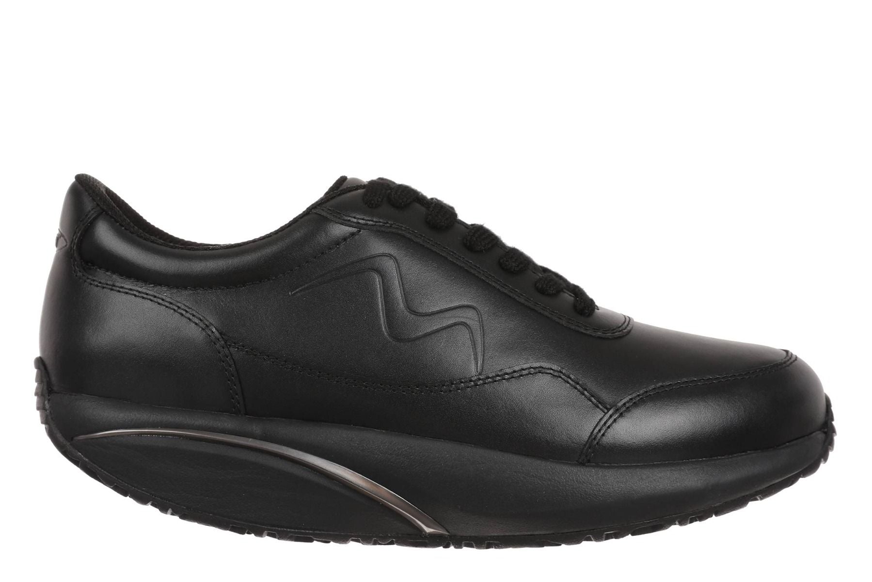 MBT Kupiga sneaker pelle nera da donna