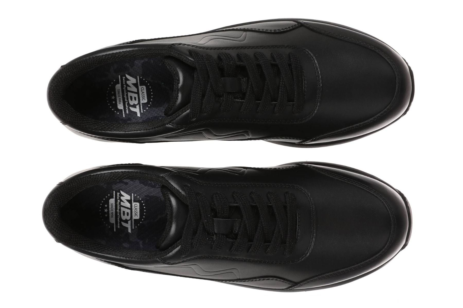 MBT Kupiga sneaker pelle nera da donna