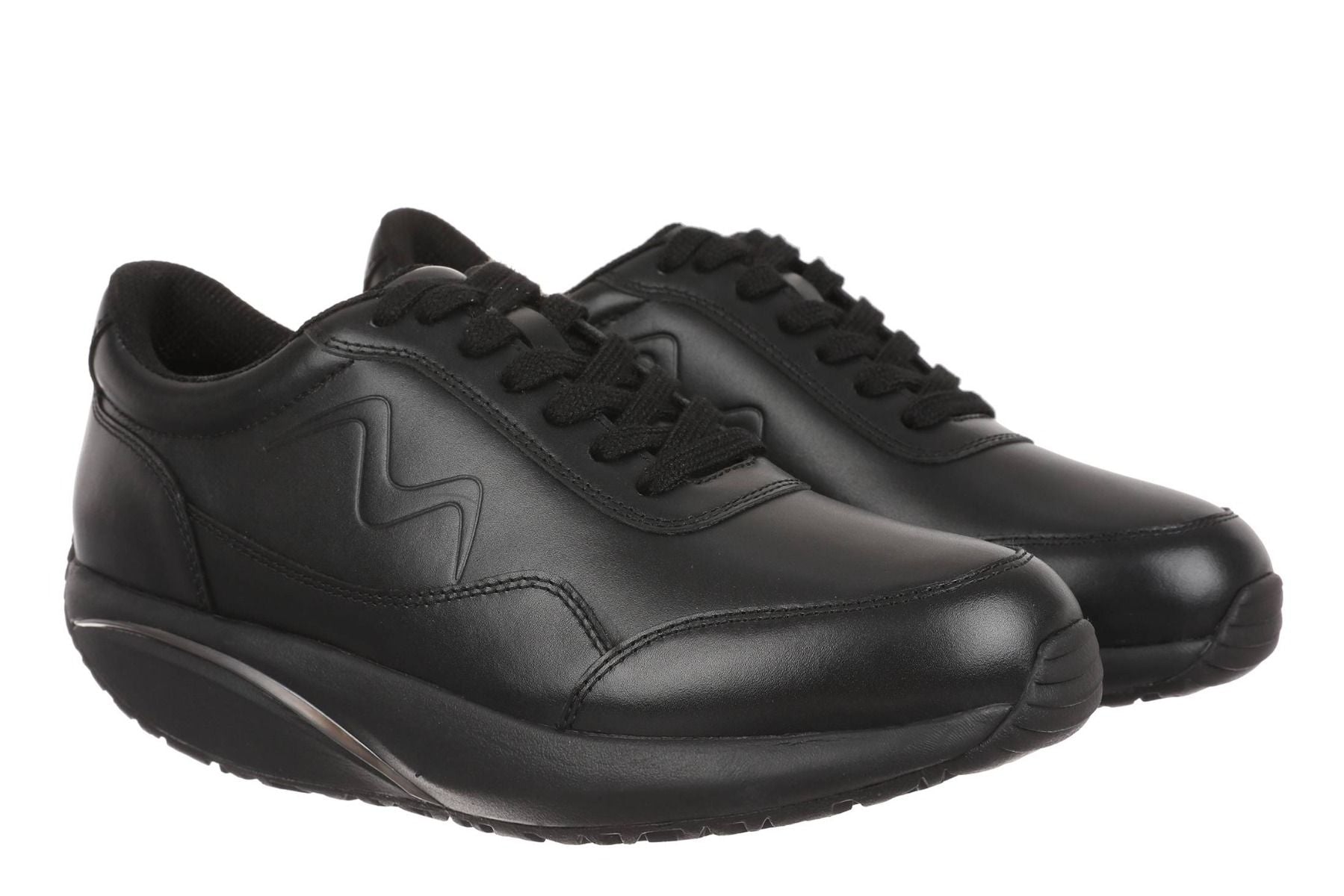 MBT Kupiga sneaker pelle nera da donna