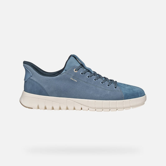 Geox Flextride Plus Uomo  Sneaker Slip In Jeans