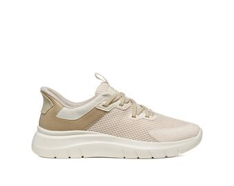Geox D Plummery Plus Donna  Sneaker Papyrus/Cream