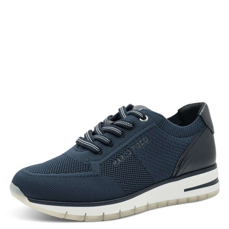Marco Tozzi Sneaker tessuto Donna  Sneaker Vegan in Tessuto Blu