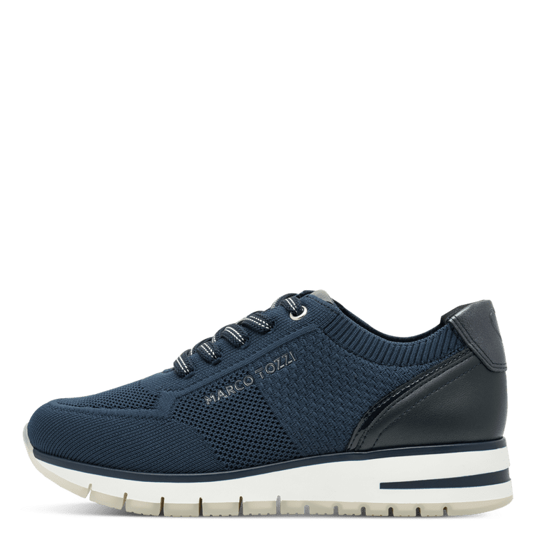 Marco Tozzi Sneaker tessuto Donna  Sneaker Vegan in Tessuto Blu