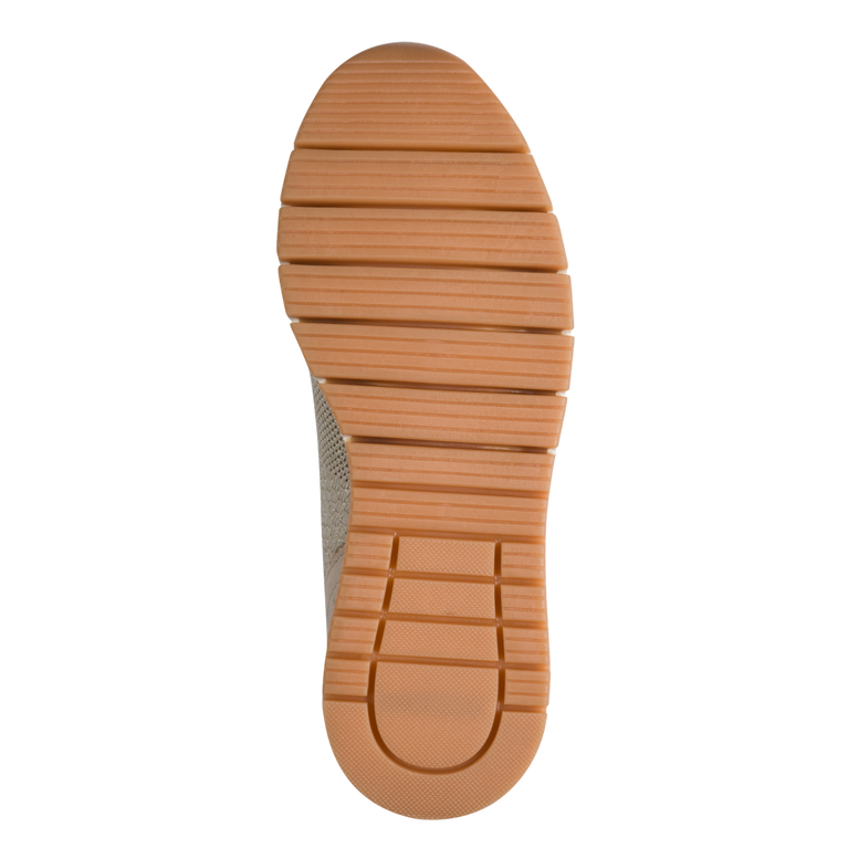 Marco Tozzi Sneaker tessuto Donna  Sneaker Vegan in Tessuto Beige