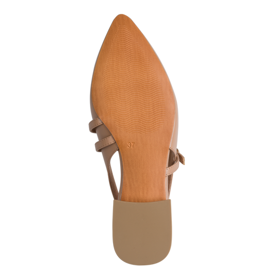 Marco Tozzi Chanel Slingback Donna Cappuccino Vegan  Soft  e Plantare FEEL ME