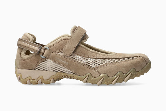 Mephisto Allrounder NIRO Donna Tabacco  Scarpe Comfort con Strap e Plantare Est