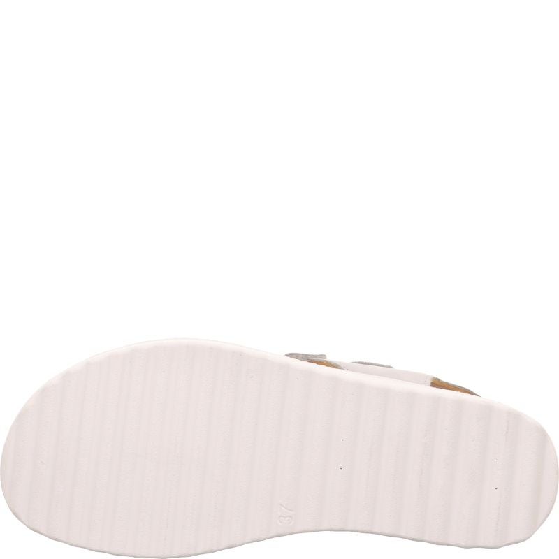 Legero MOVE Donna Grigio Aluminio  Sandalo Nubuck 3 Velcri (G)