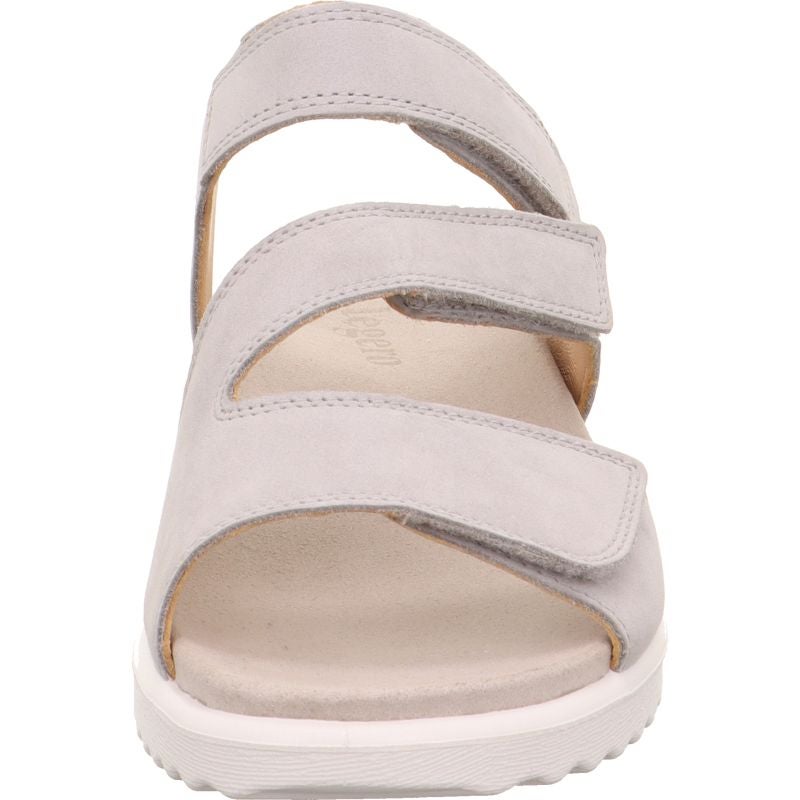 Legero MOVE Donna Grigio Aluminio  Sandalo Nubuck 3 Velcri (G)