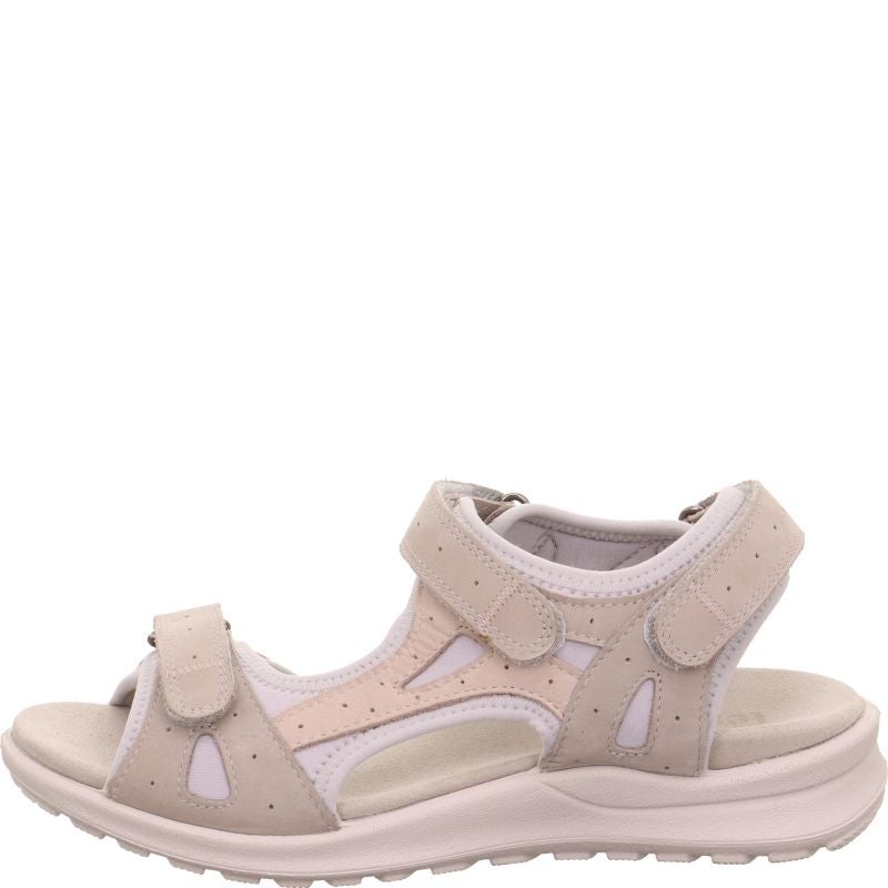 Legero SIRIS Donna Griffin  Sandalo Nubuck/Tessuto 3 Velcri (G)