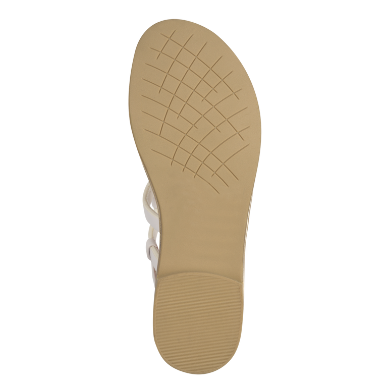 Sandalo Marco Tozzi Donna Bianco  Vegano con Soft Lining, FEEL ME e Tacco 2 cm