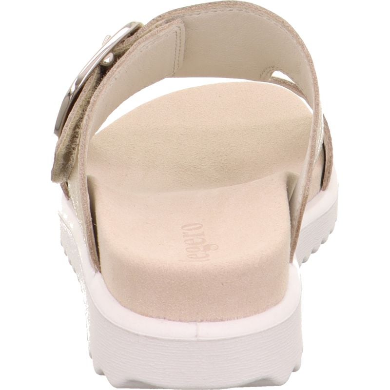 Legero MOVE Donna Beige Ciabatta Maxi Fibbia, Plantare Anatomico (G)