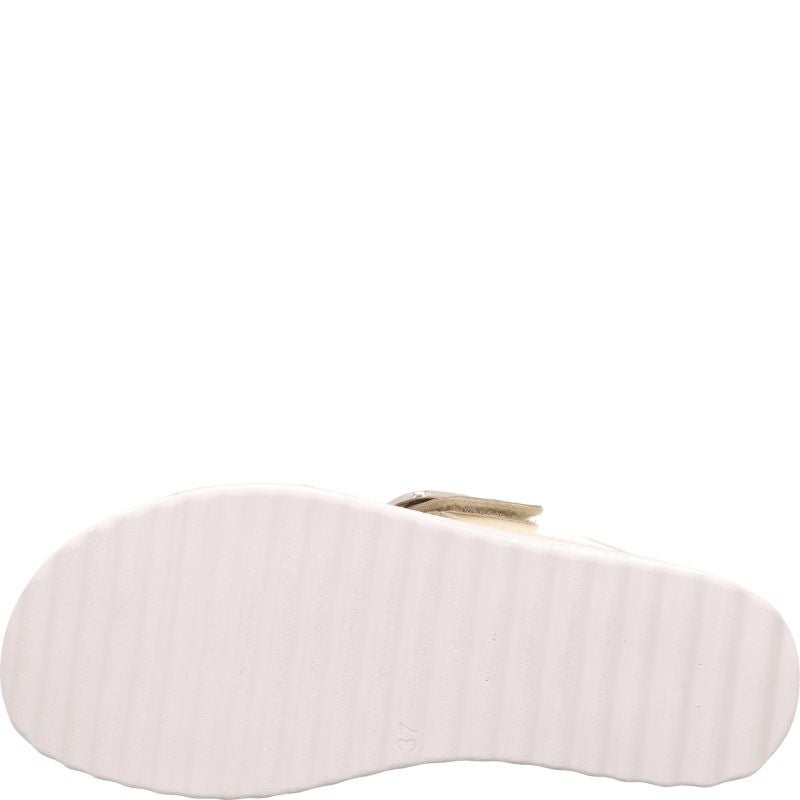 Legero MOVE Donna Beige Ciabatta Maxi Fibbia, Plantare Anatomico (G)