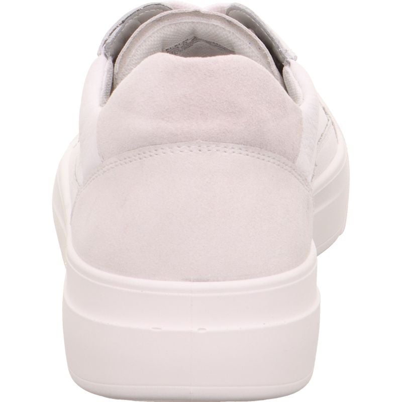 Legero MONDO Uomo Bianca  Sneaker Pelle, Pianta H, Sottopiede Estraibile