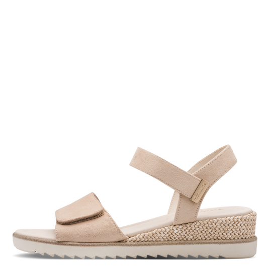 Tamaris Sandalo Nude con velcri