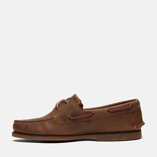 Timberland Classic 2-Eye Scarpa da Barca Uomo in Pelle Premium