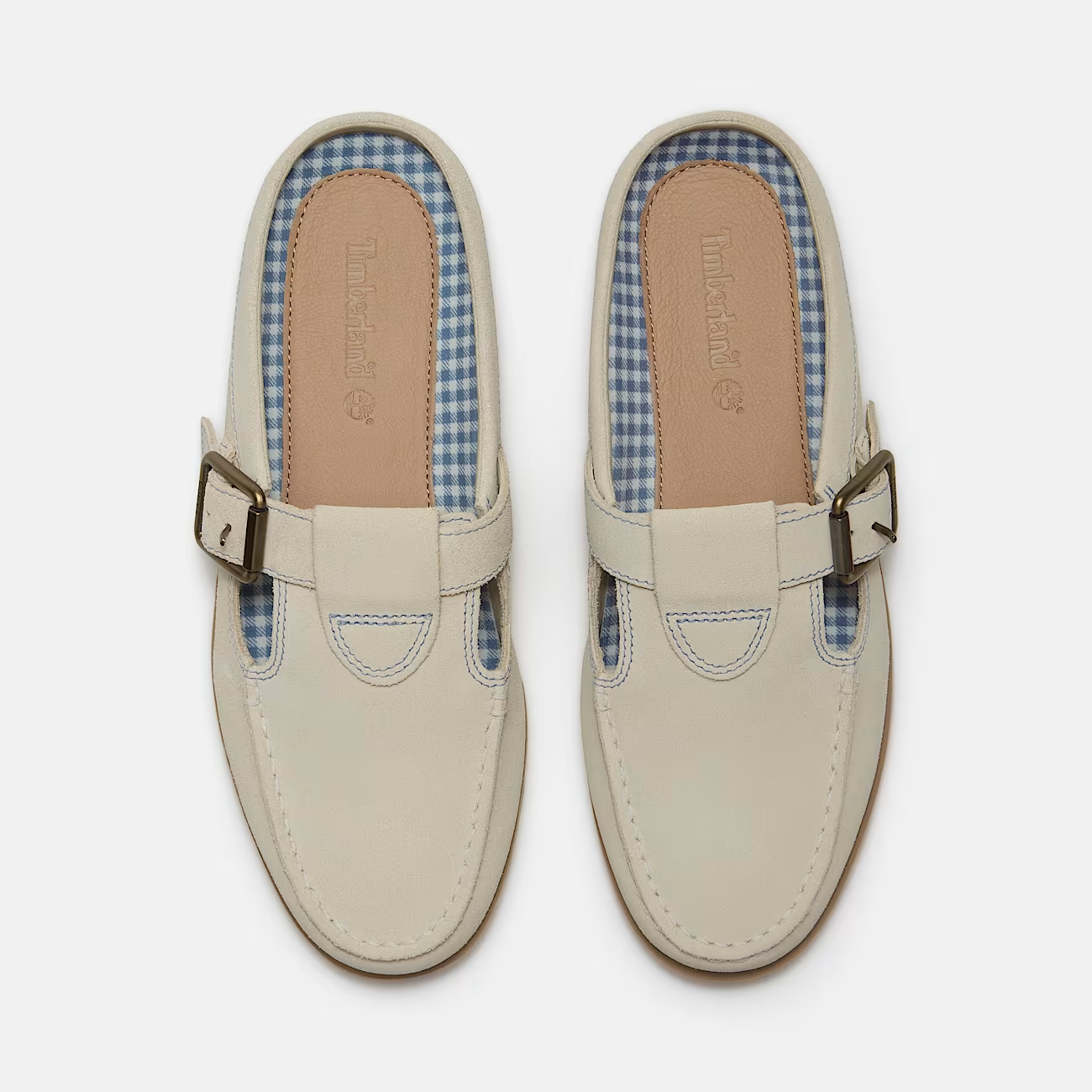 Timberland Classic Mule da Barca Donna in Camoscio Chiaro