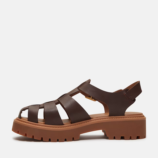 Timberland Stone Street Fisherman Donna Marrone Scuro con Plateau