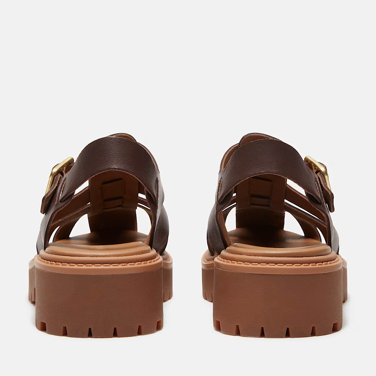Timberland Stone Street Fisherman Donna Marrone Scuro con Plateau