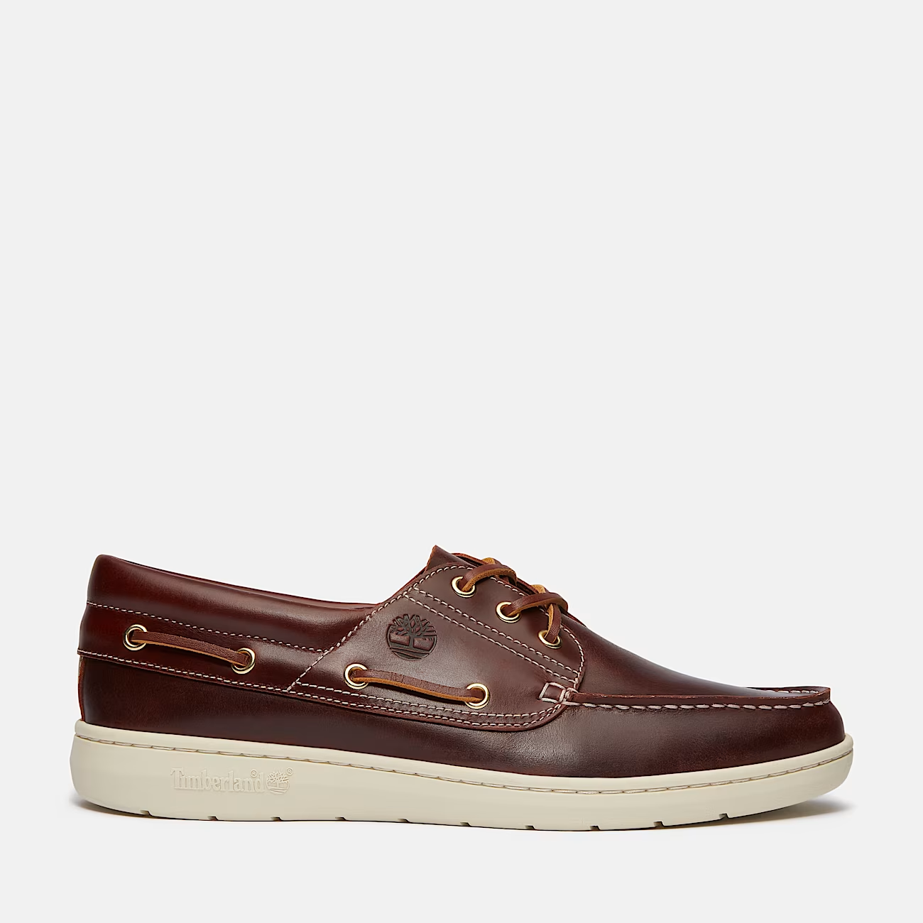 Timberland Portofino Pier Scarpa da Barca Uomo Bordeaux in Pelle Premium