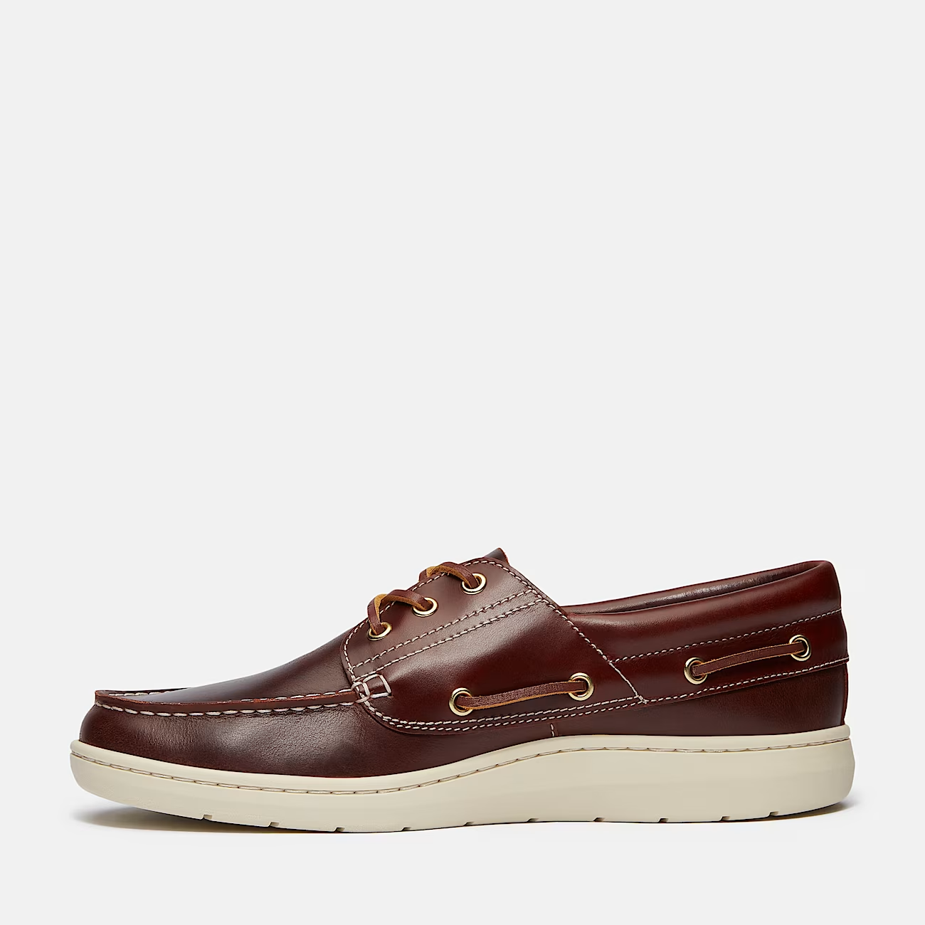Timberland Portofino Pier Scarpa da Barca Uomo Bordeaux in Pelle Premium