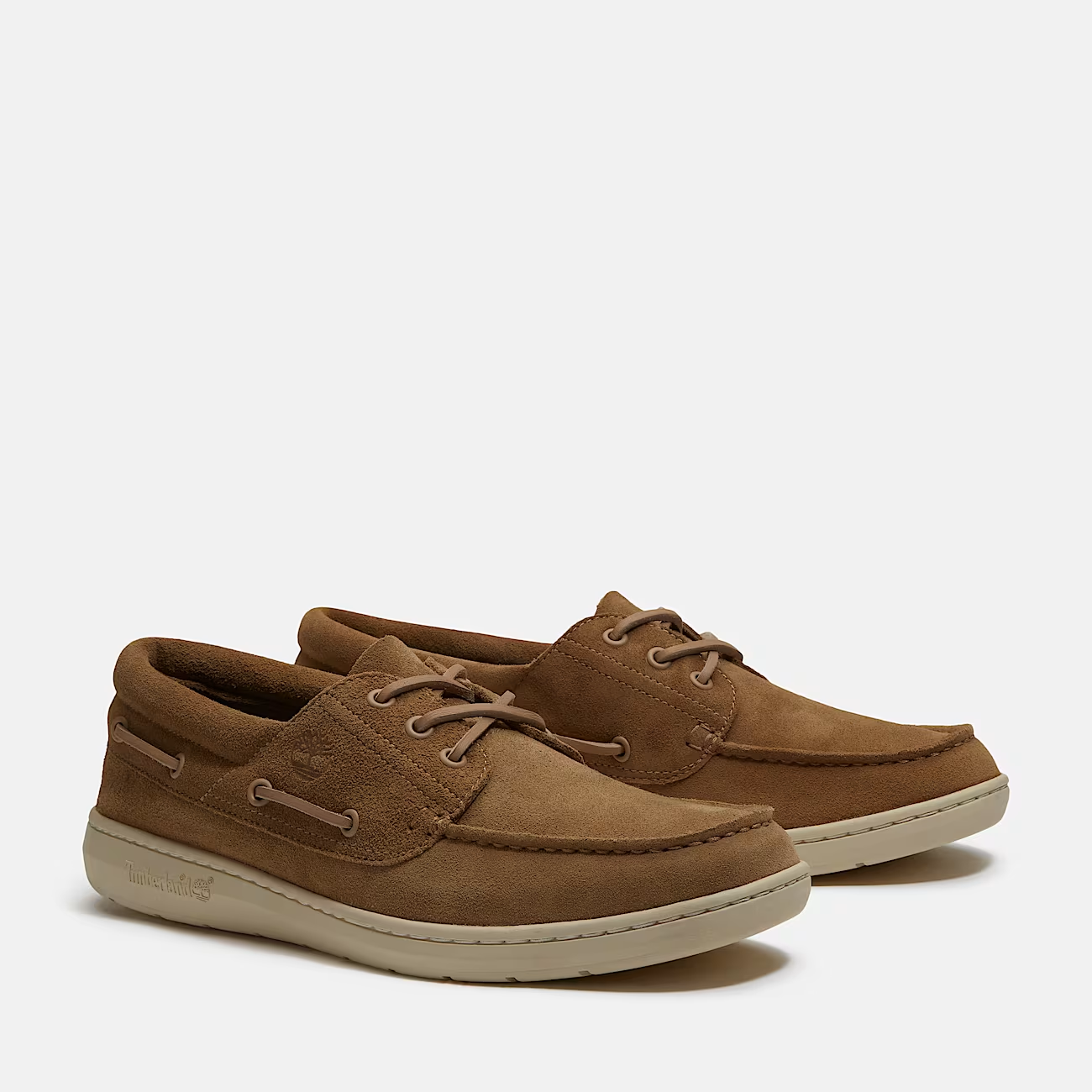 Timberland Portofino Pier Scarpa da Barca Uomo Beige in Pelle Premium