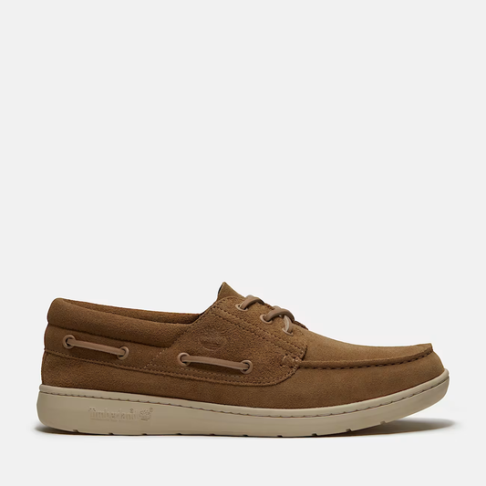 Timberland Portofino Pier Scarpa da Barca Uomo Beige in Pelle Premium