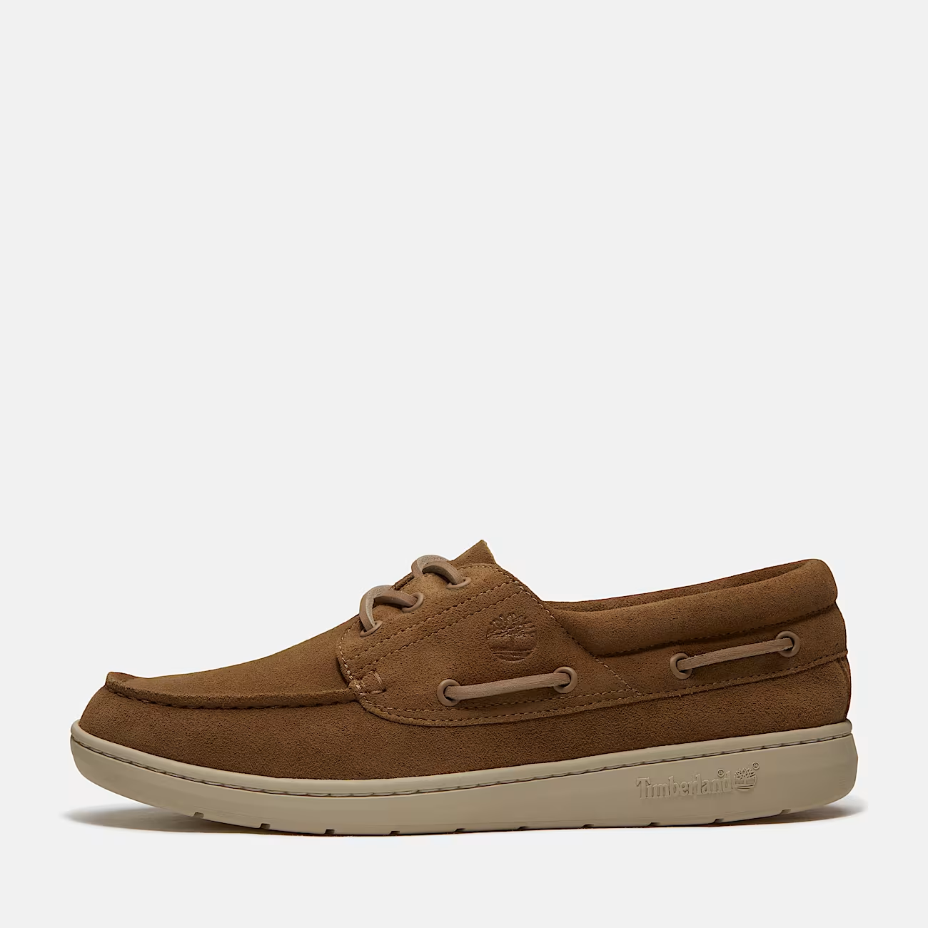 Timberland Portofino Pier Scarpa da Barca Uomo Beige in Pelle Premium