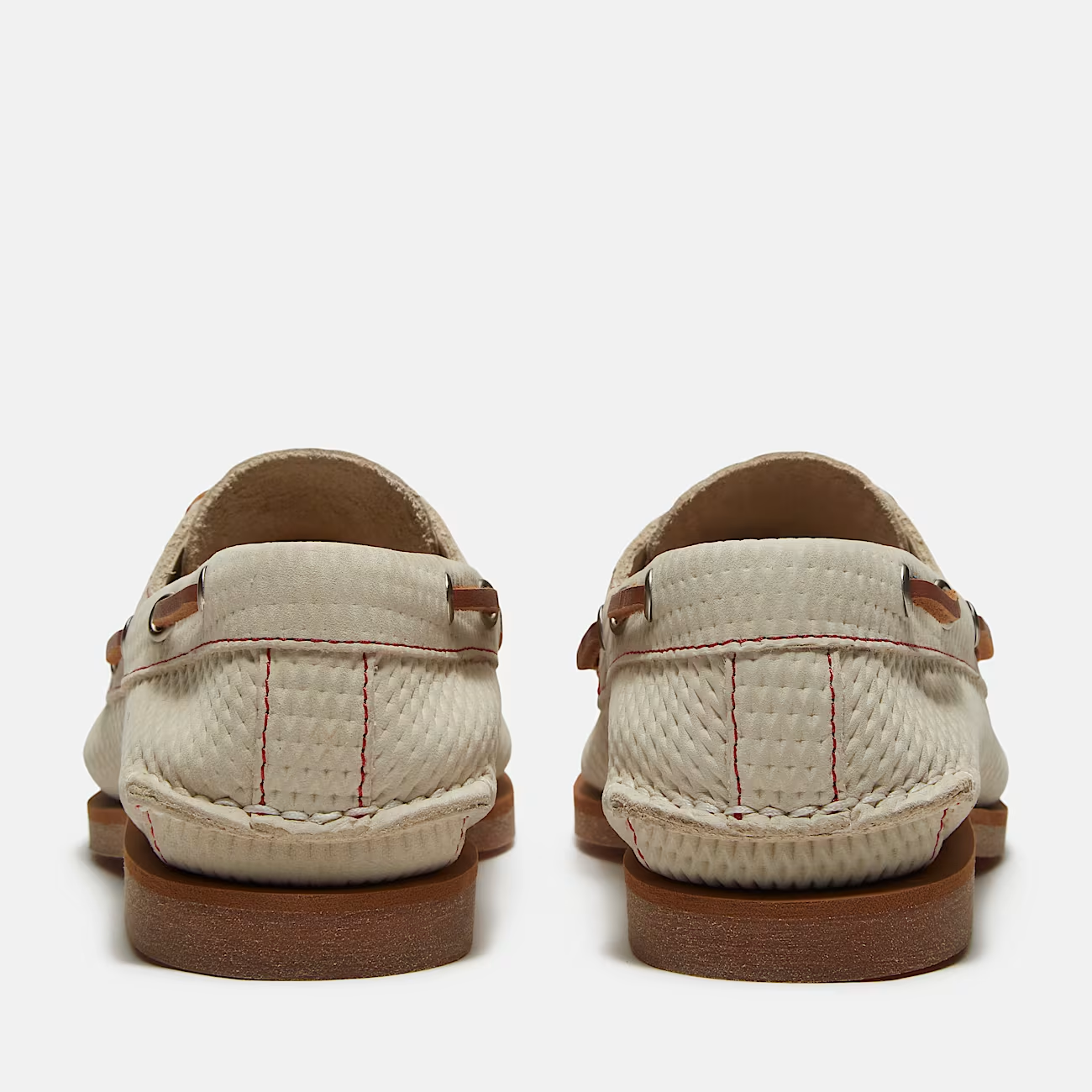 Timberland Classic Scarpa da Barca Donna Nubuck Chiaro con Lacci 360°