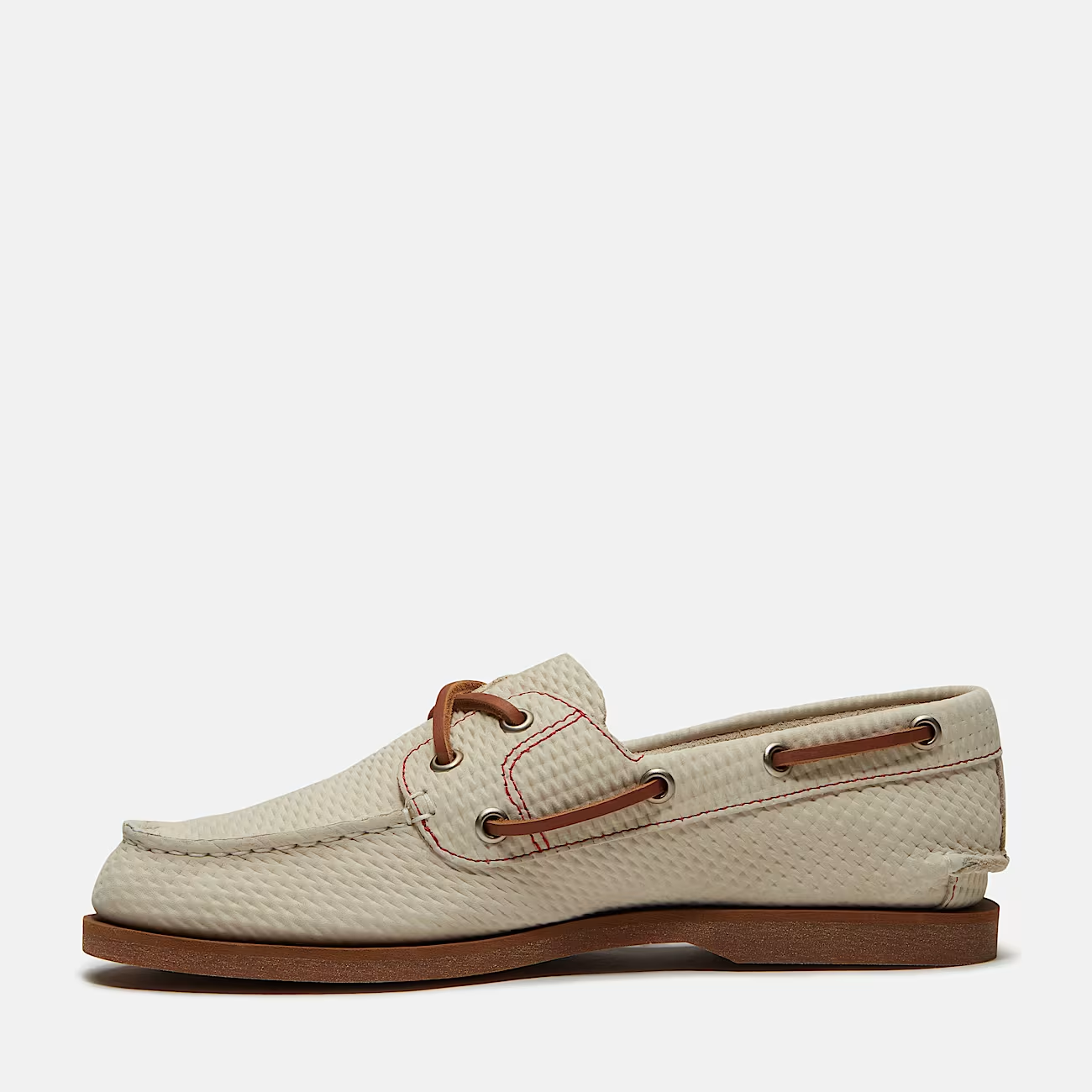 Timberland Classic Scarpa da Barca Donna Nubuck Chiaro con Lacci 360°