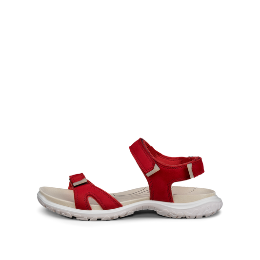 ECCO Offroad Roam sandalo donna Rosso pelle pieno fiore 3 strap