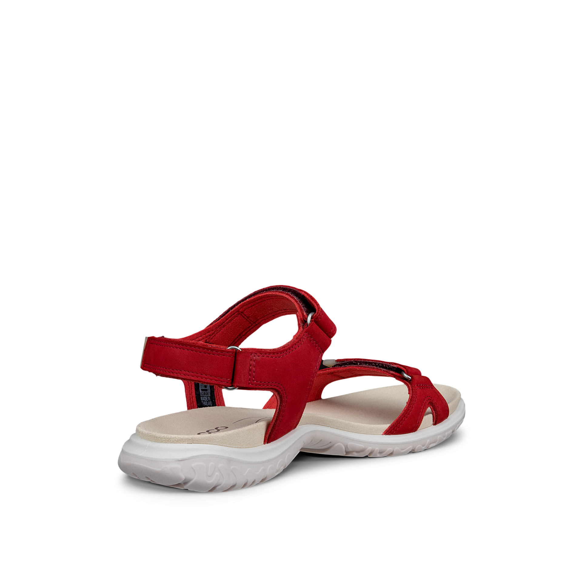 ECCO Offroad Roam sandalo donna Rosso pelle pieno fiore 3 strap