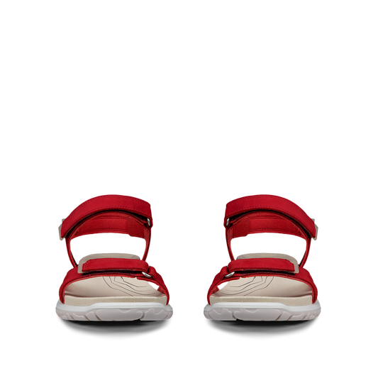 ECCO Offroad Roam sandalo donna Rosso pelle pieno fiore 3 strap