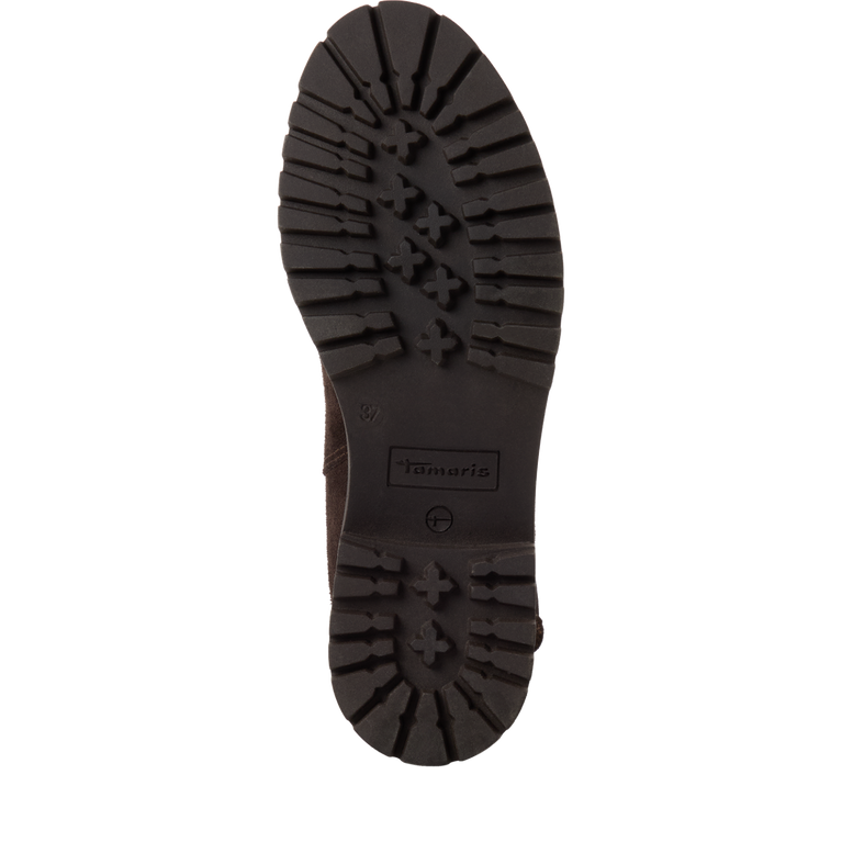 Tamaris Stivaletto camoscio marrone