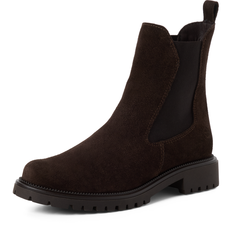 Tamaris Stivaletto camoscio marrone