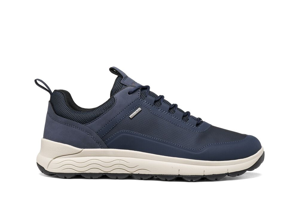 Geox Spherica 4x4 ABX sneaker uomo blu impermeabile Amphibiox