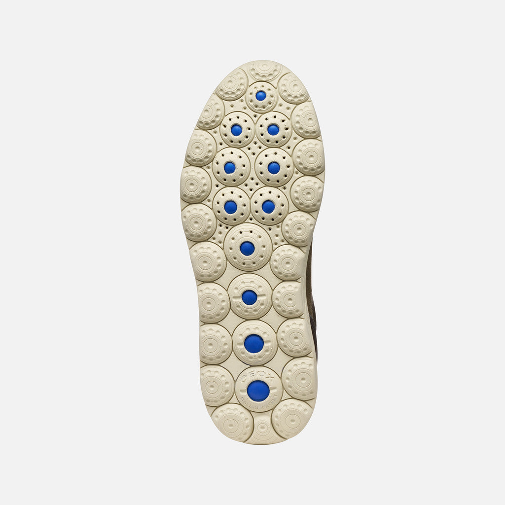Geox Spherica Plus uomo verde/marrone Fast In ammortizzata