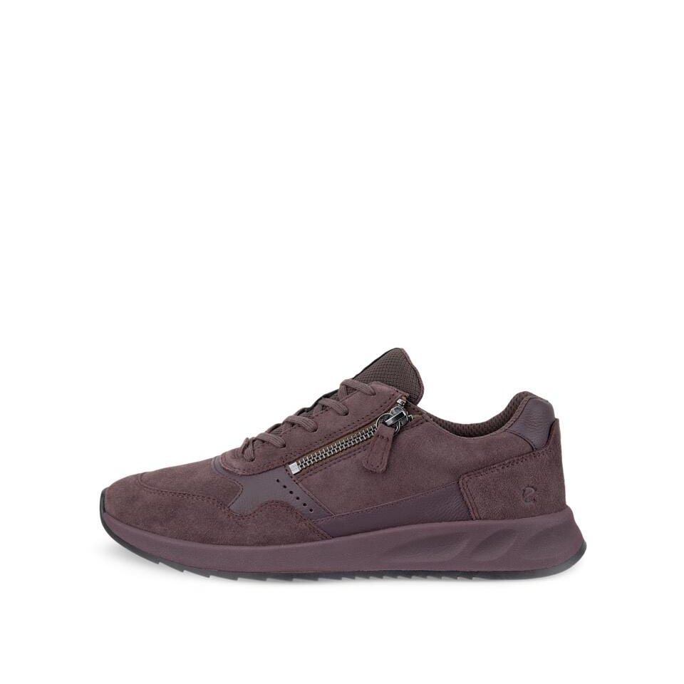 ECCO OTM W Lace Zip Sneaker Donna in Pelle con Zip