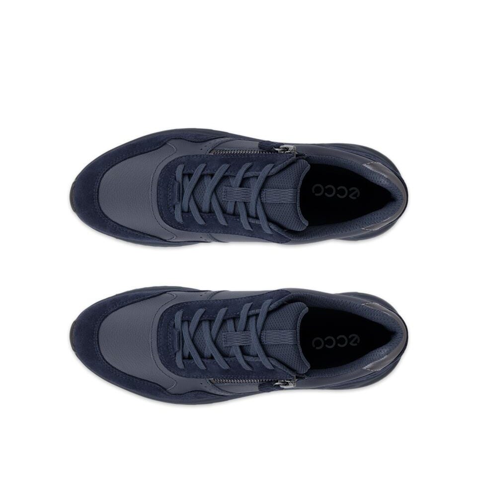 ECCO OTM W Lace Zip Sneaker Donna in Pelle con Zip