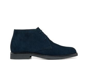 Geox Claudio Polacchina camoscio Blu