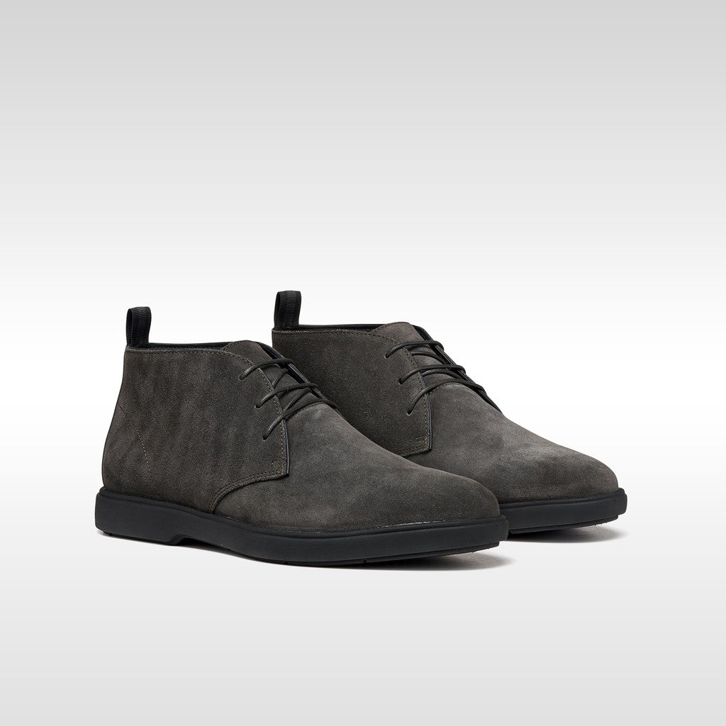 Geox Spherica EC17 Polacchina Uomo in Camoscio Moka