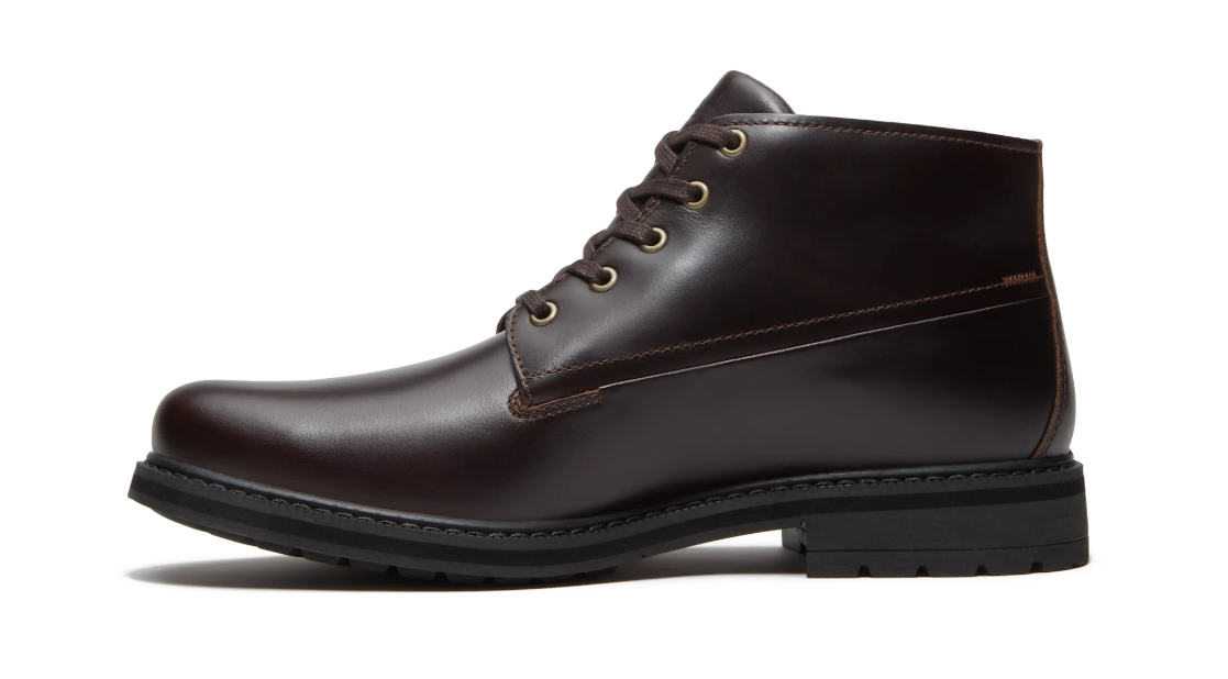 Timberland Stormbucks Chukka Waterproof Uomo in Pelle Marrone Scuro