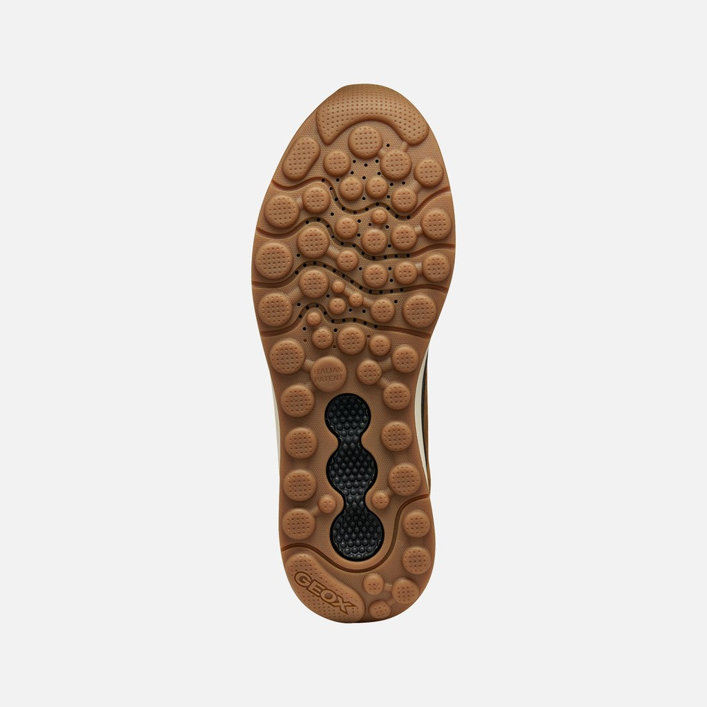 Geox Spherica Actif X2 ABX Uomo Impermeabile Camoscio Senape